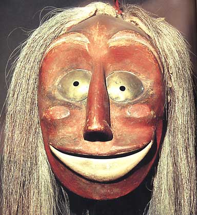 Falschgesicht-Maske, Irokesen